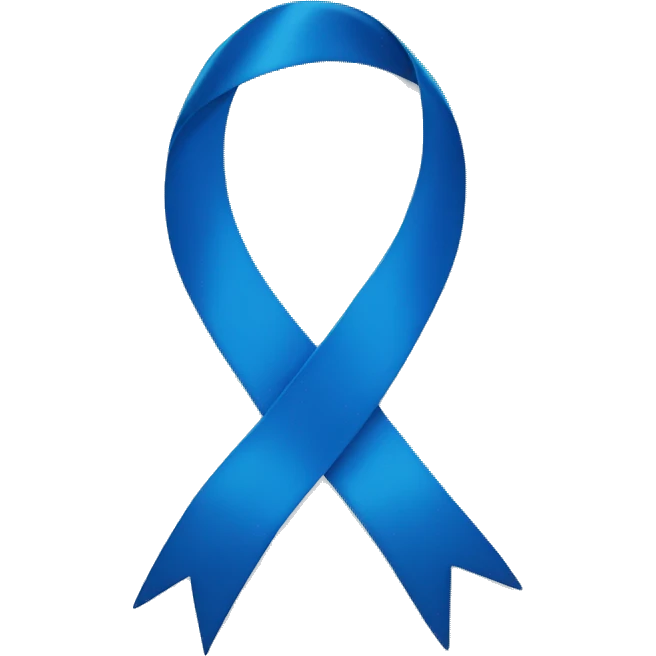 blue ribbon emoji