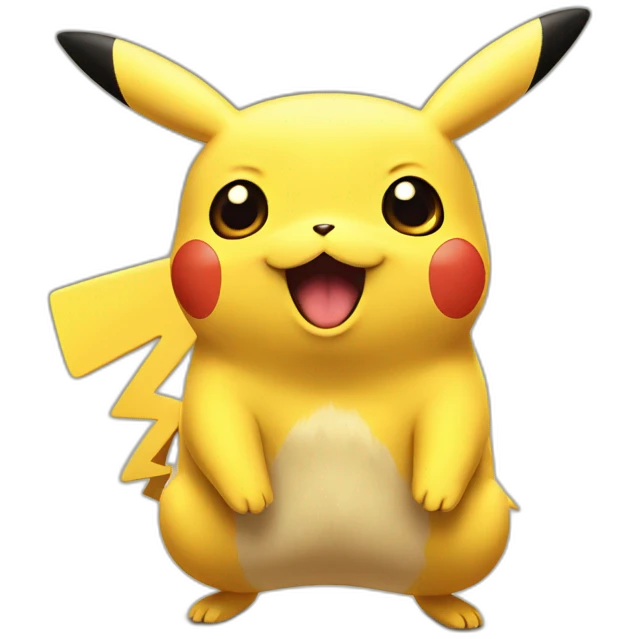 Surprised pikachu emoji