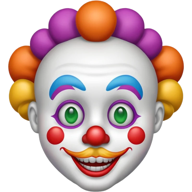 clown emoji iphone emoji