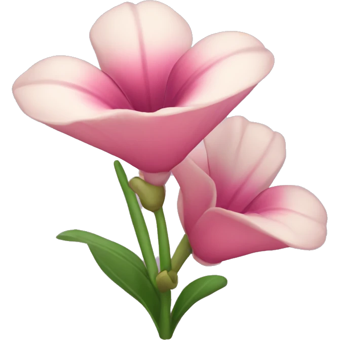 Coquette flower emoji