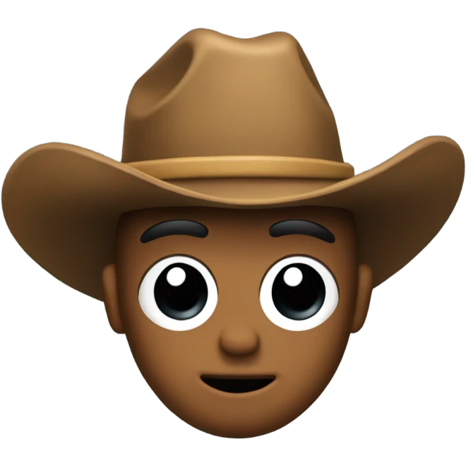 Poo wearing cowboy hat  emoji