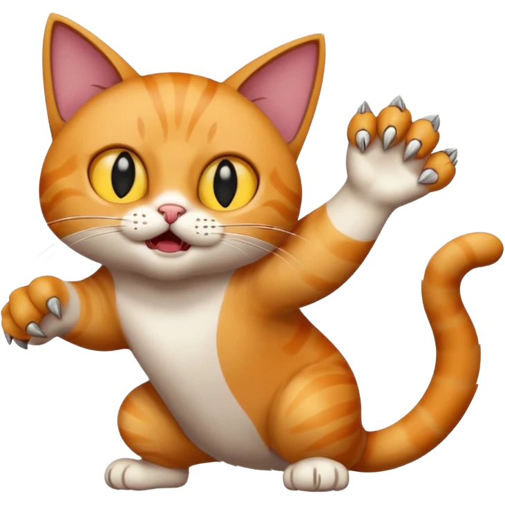 cat attack emoji