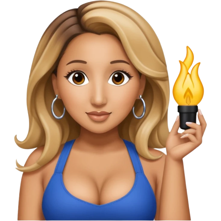 Adrienne Bailon emoji
