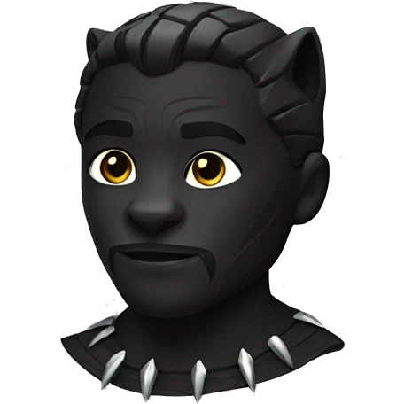 black panther emoji