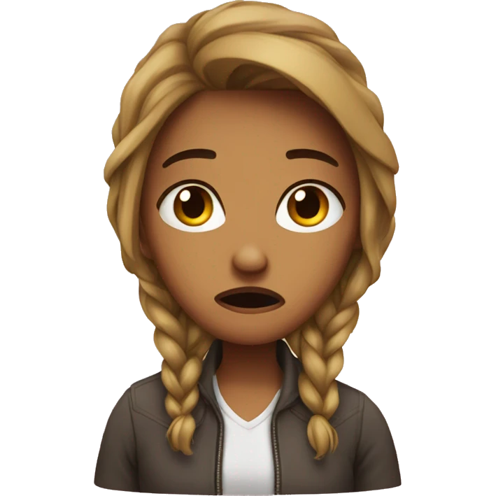 irritated girlfriend emoji