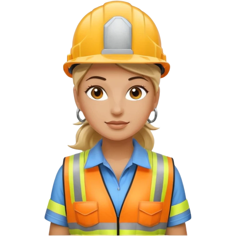 bauarbeiterin emoji