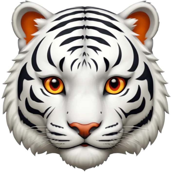 Tigre branco  emoji