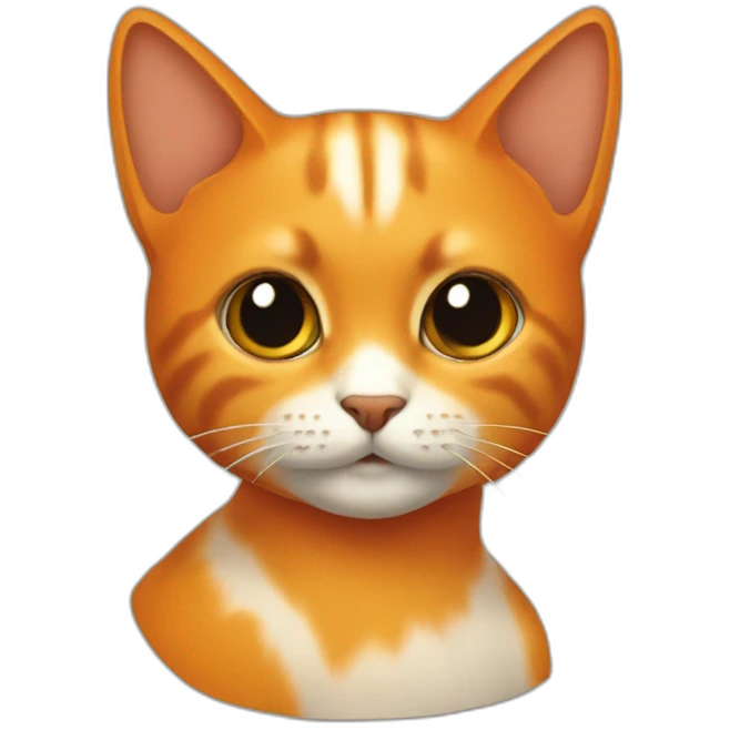 Gato naranja emoji