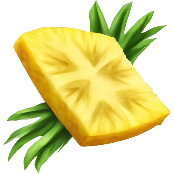 pineapple slice emoji