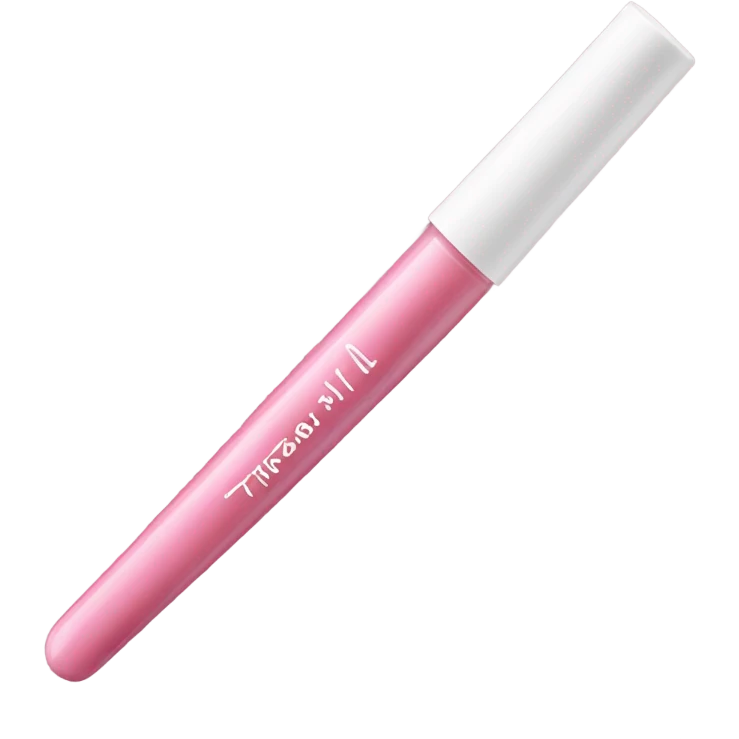 Light pink lipgloss emoji