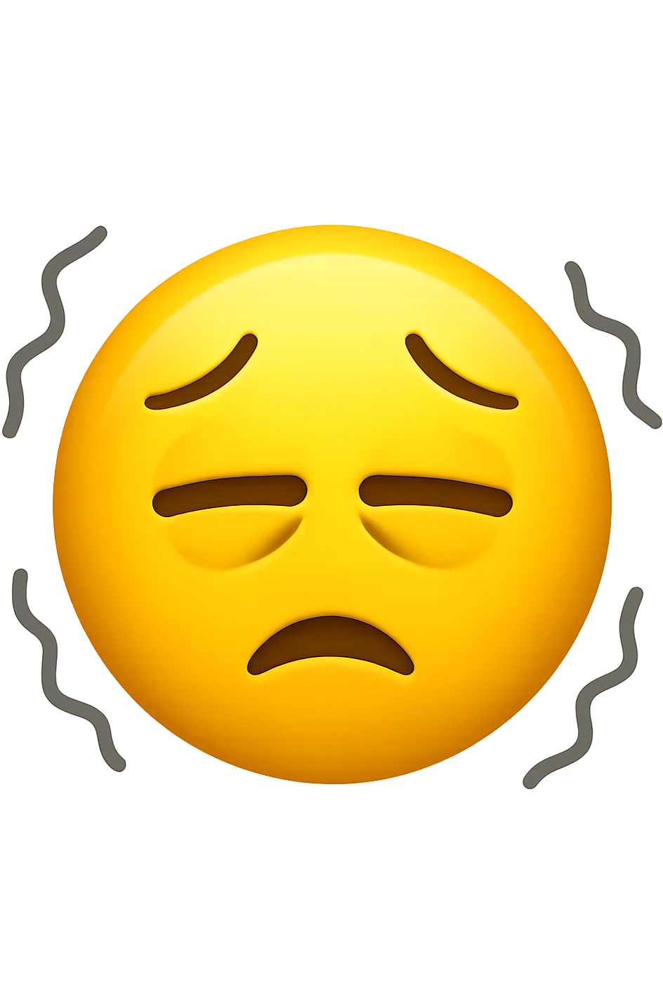 tremori o debolezza improvvisa emoji stile iphone emoji