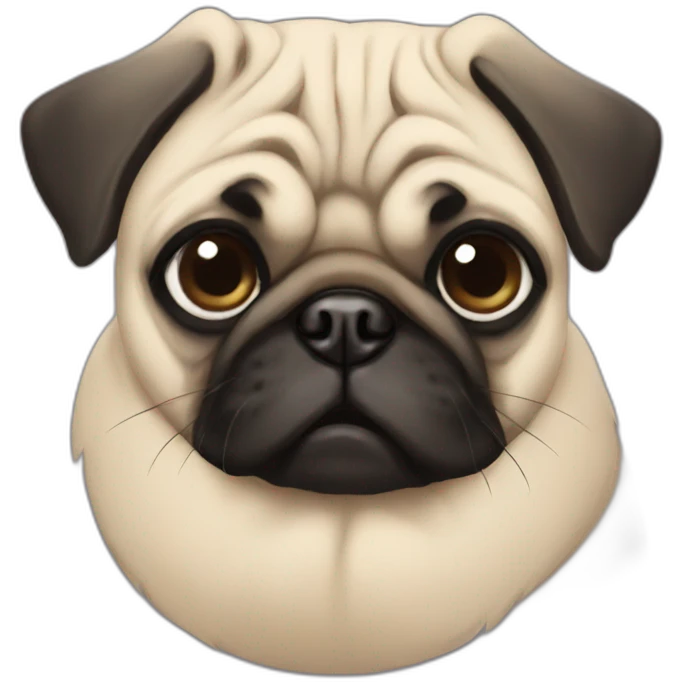 Pug emoji