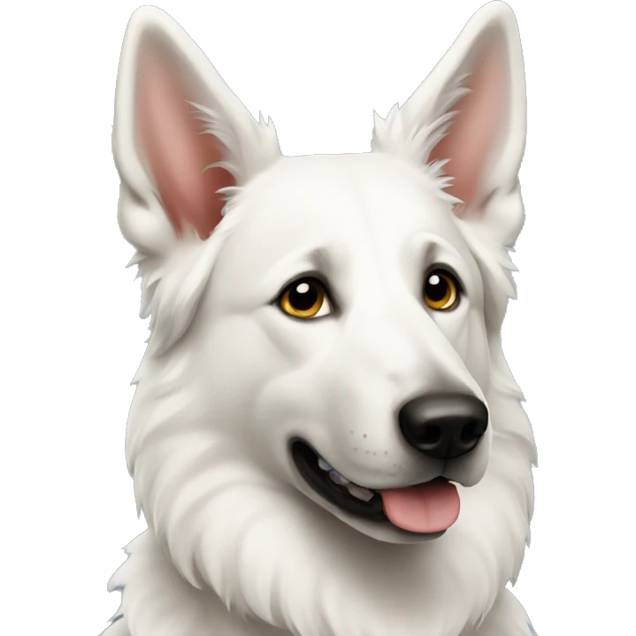 White Shepherd emoji