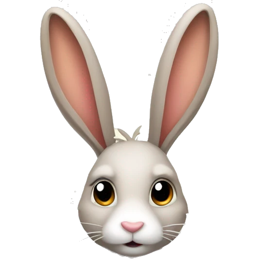 Bunny with antlers emoji