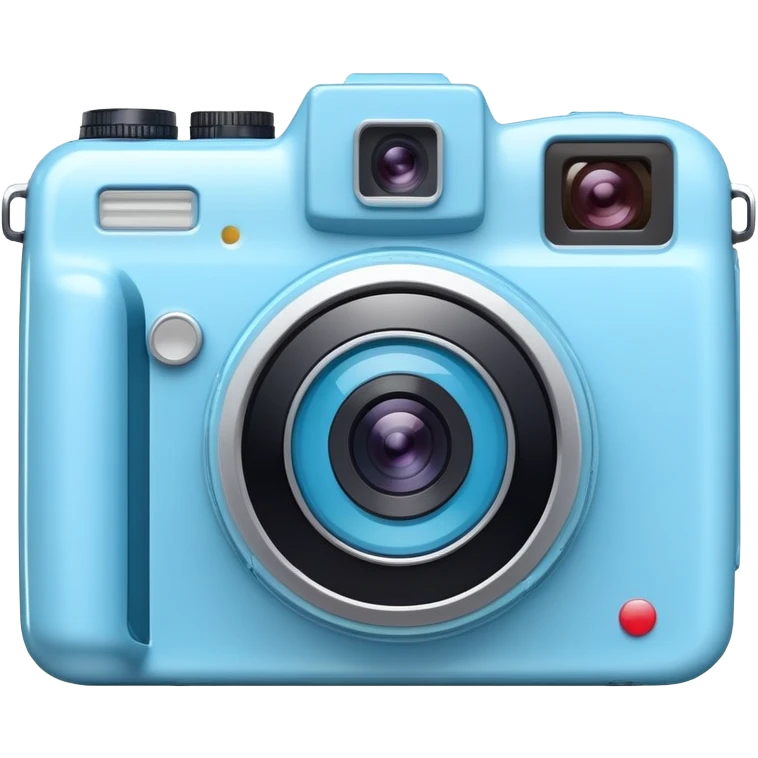 Light blue camera emoji