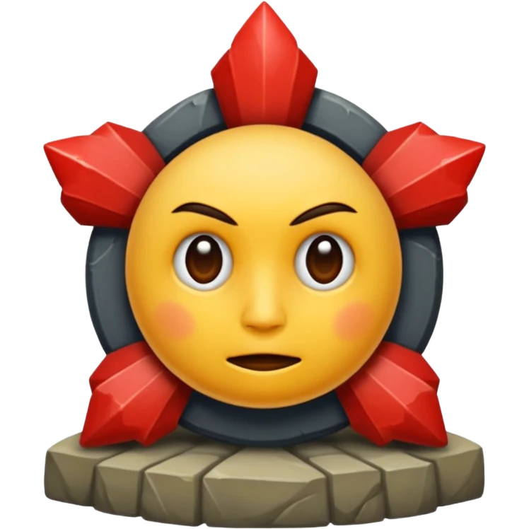 Uma cruz gótica realista emoji