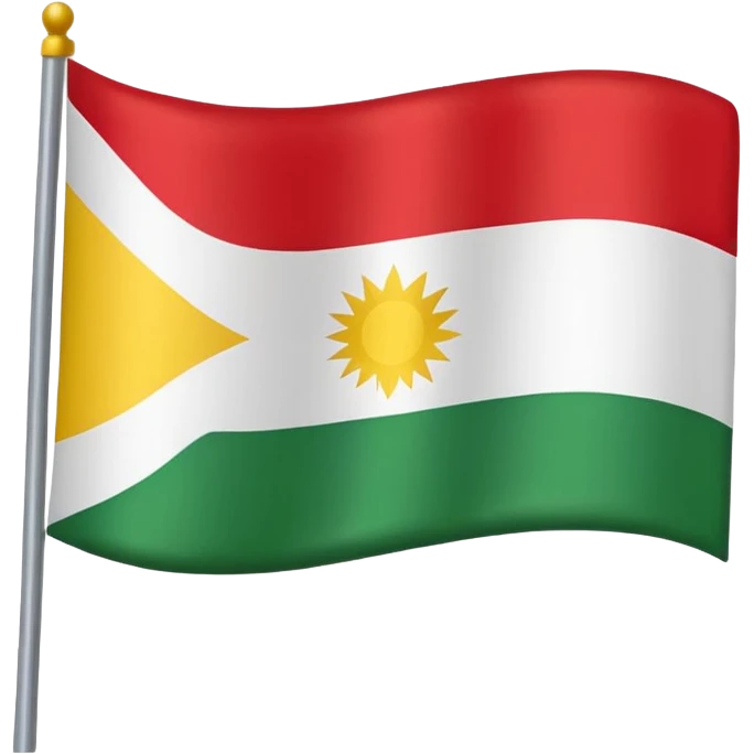 Kurdistan flag  emoji