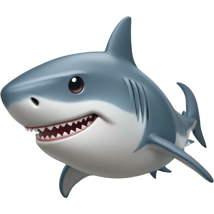 shark with whicher hat emoji