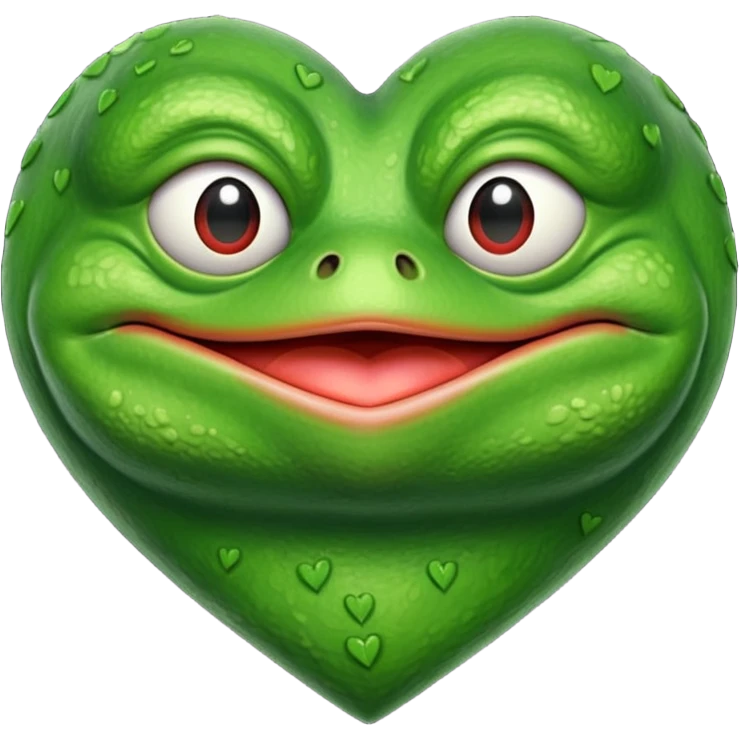 pepe the frog heart emoji