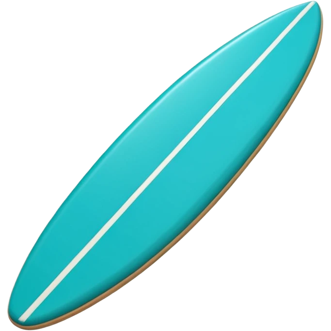 teal surf board emoji