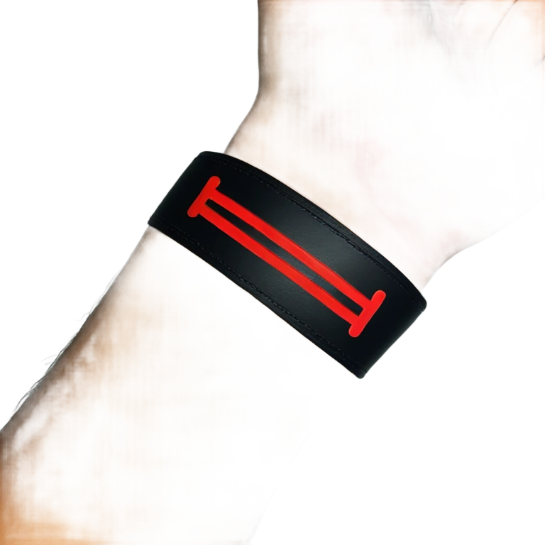 Red line tattoo on wrist emoji