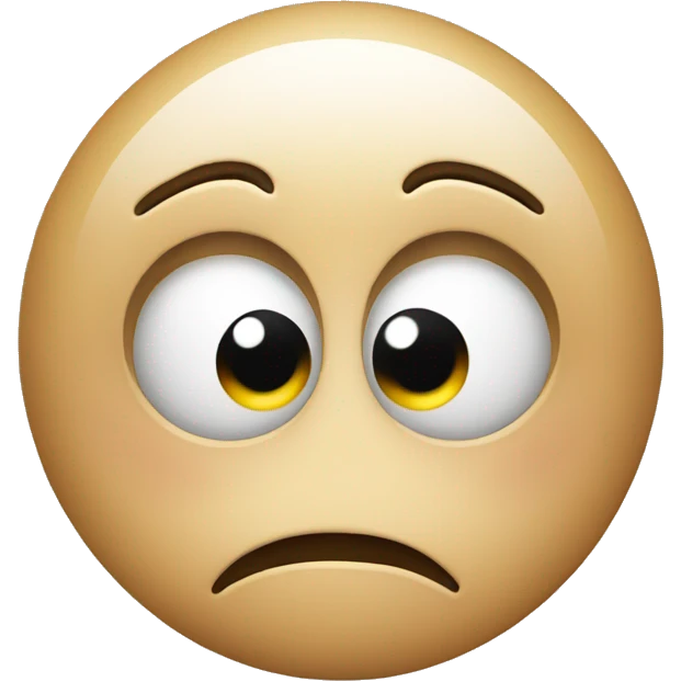 face emoji with a twitching eye emoji