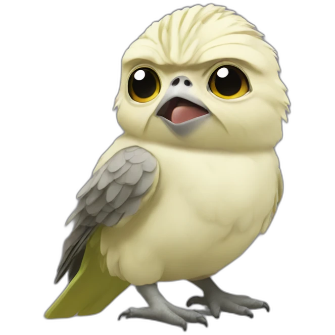 cockatiel yoda emoji