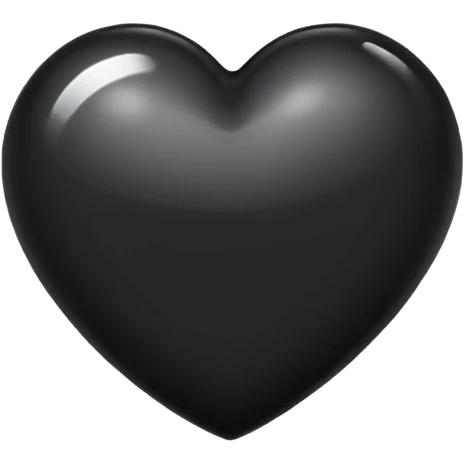 Corazón negro  emoji