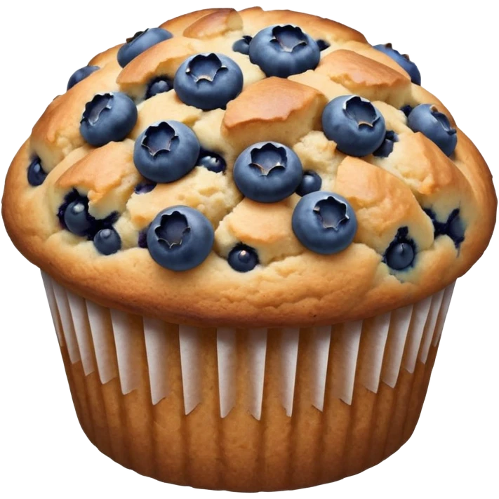 Blueberry Muffin emoji