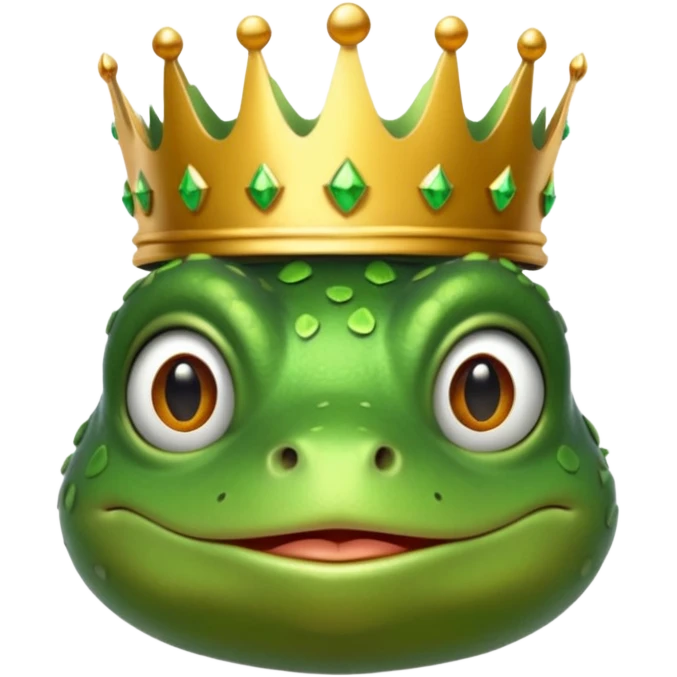 The Frog Prince in Fairy Tales emoji