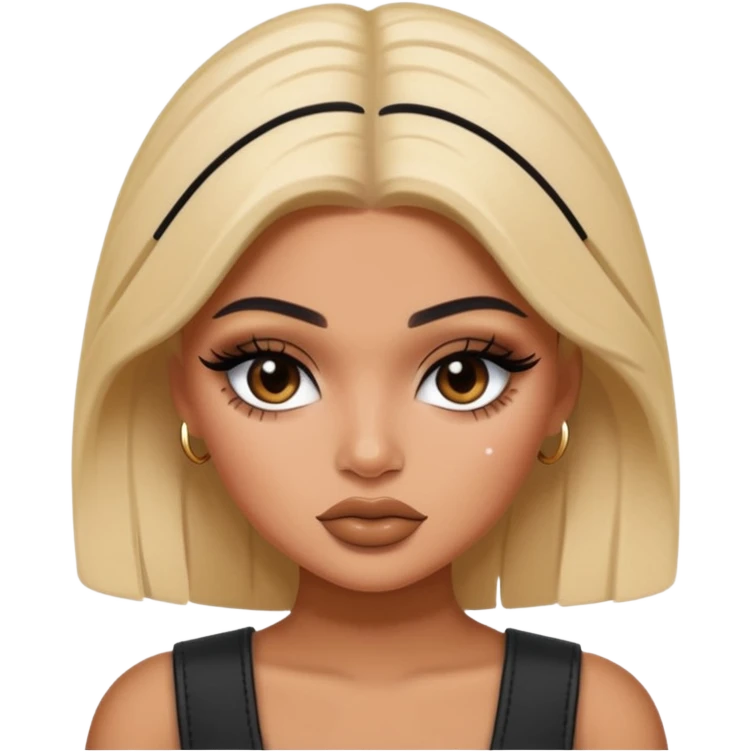 kylie jenner as pretty bratz baddie emoji