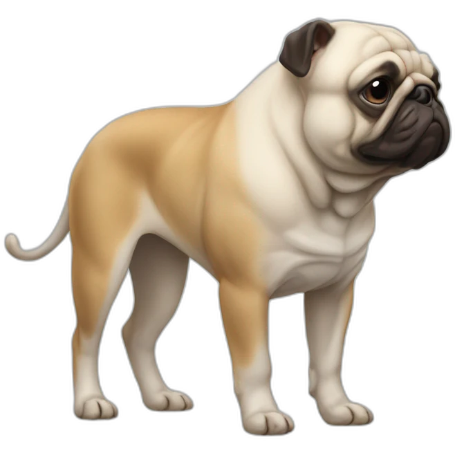 brachycephalic in profile emoji