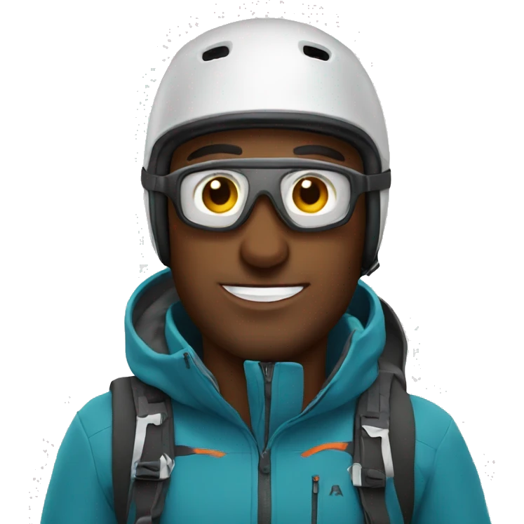 Skier emoji
