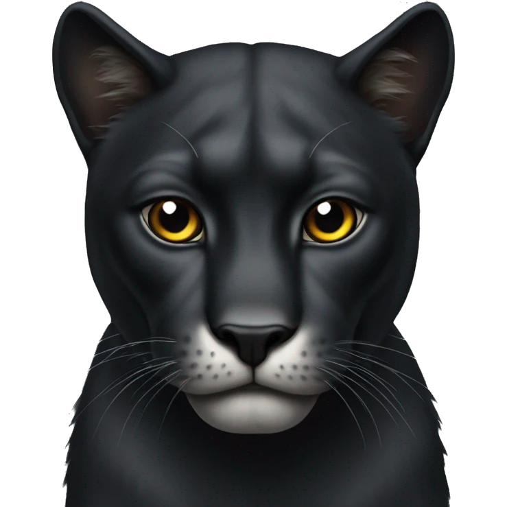Animal pantera negra emoji