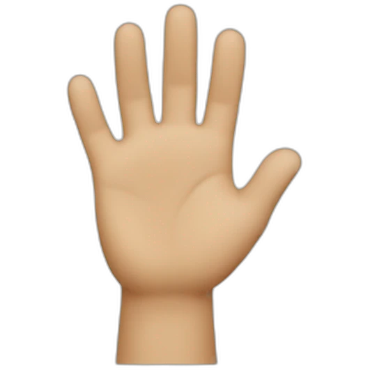 donald duck open hands emoji