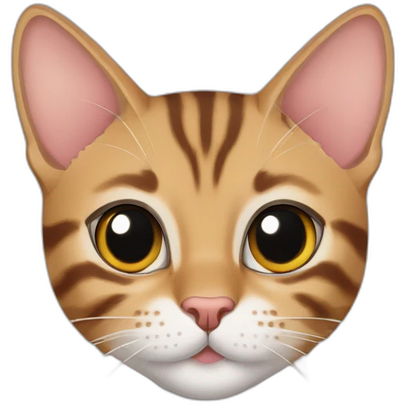 american shorthair and bengal cat mix emoji