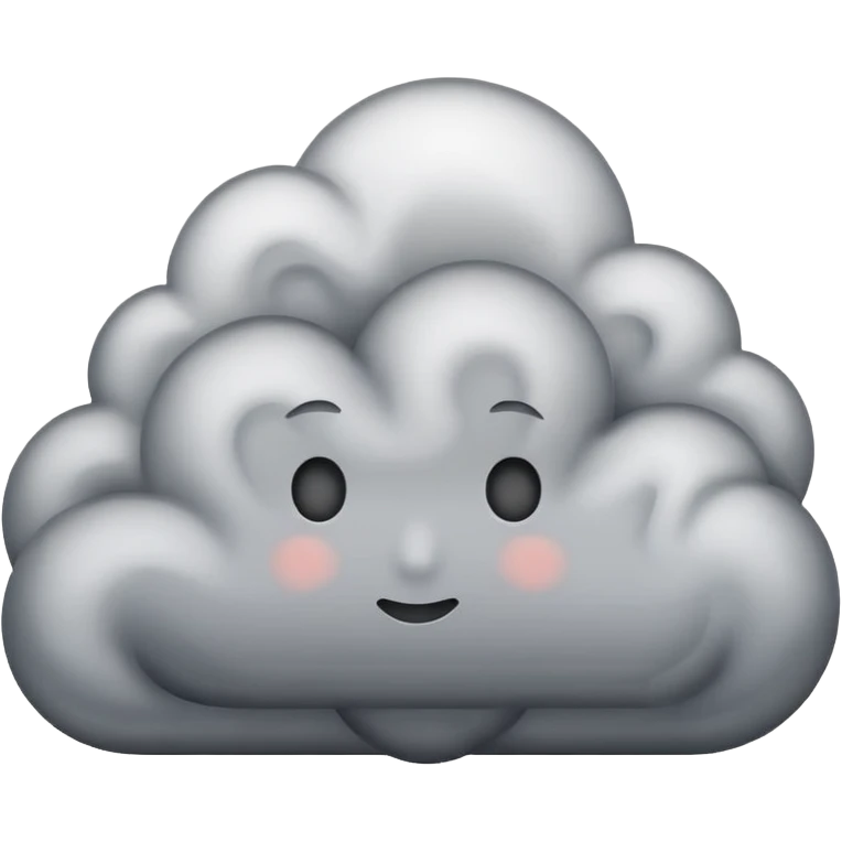 Fight cloud emoji
