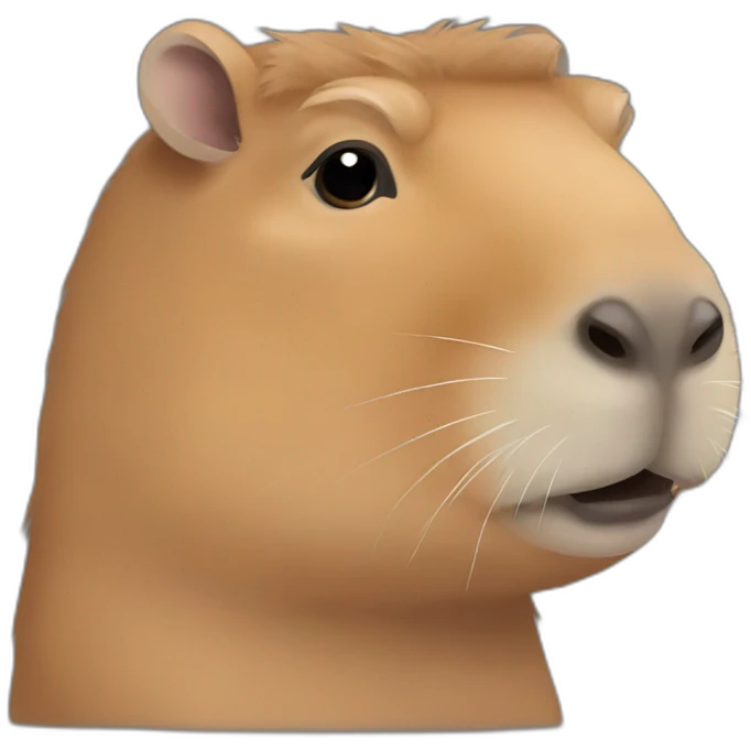 Capybara emoji