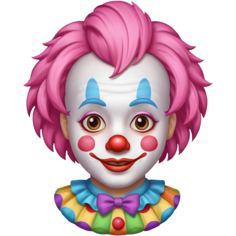 clown friendly sweet emoji