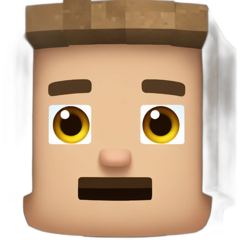 Steve Minecraft emoji