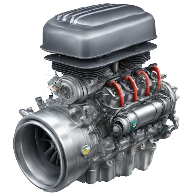 F1 Engine with turbos  emoji
