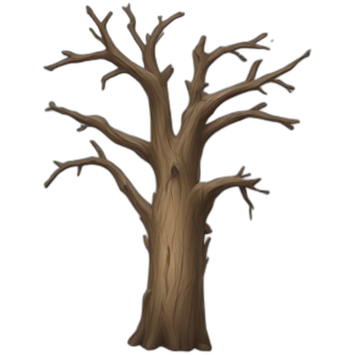 Dead trees emoji