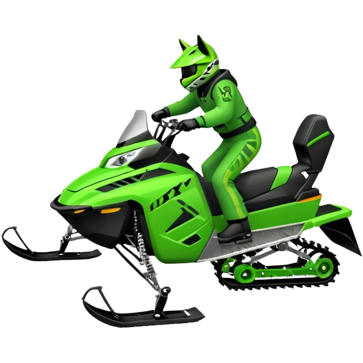 Lynx snowmoblie wheelies emoji