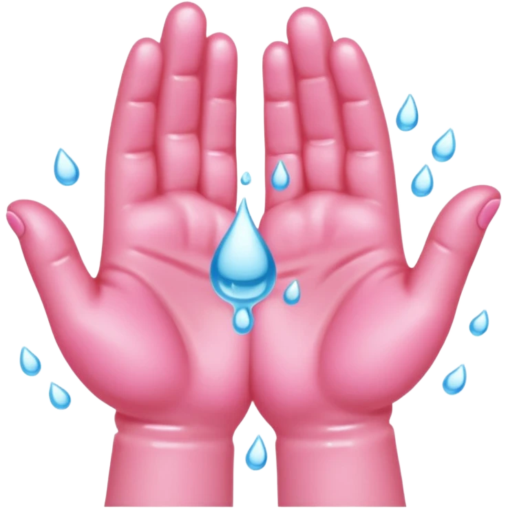 baby hands washed emoji