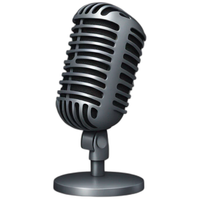 microphone emoji