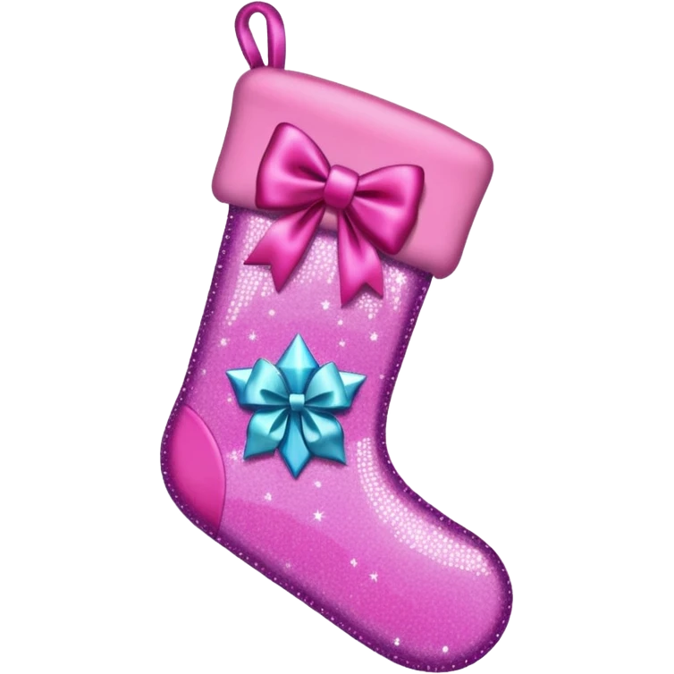 Pink Girly Christmas emoji