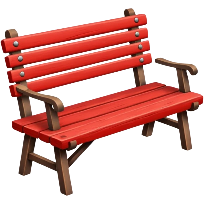 red bench emoji