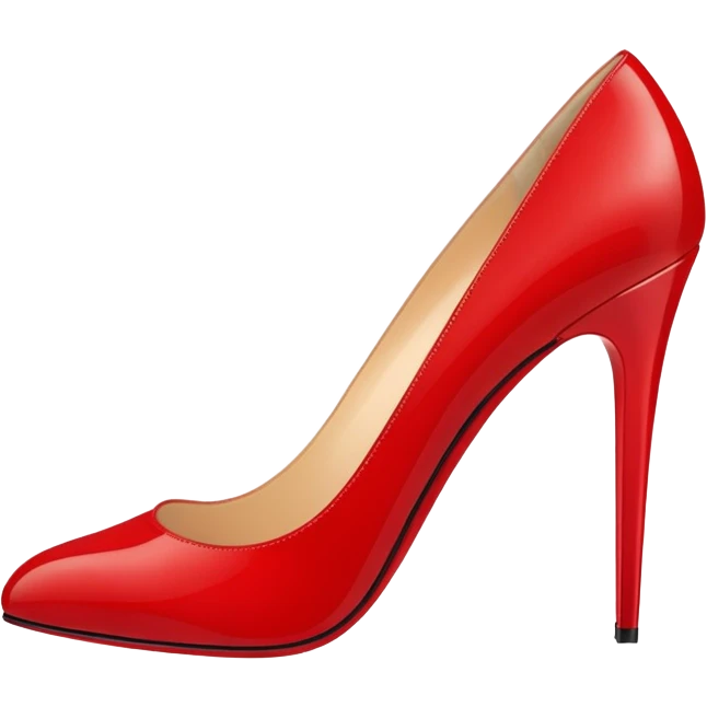 Tacón de Louboutin emoji