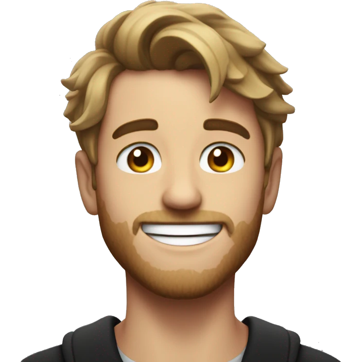 Genera un emoji de Mr Beast sonriendo emoji