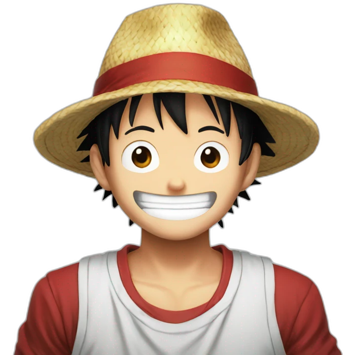 One pice Luffy emoji